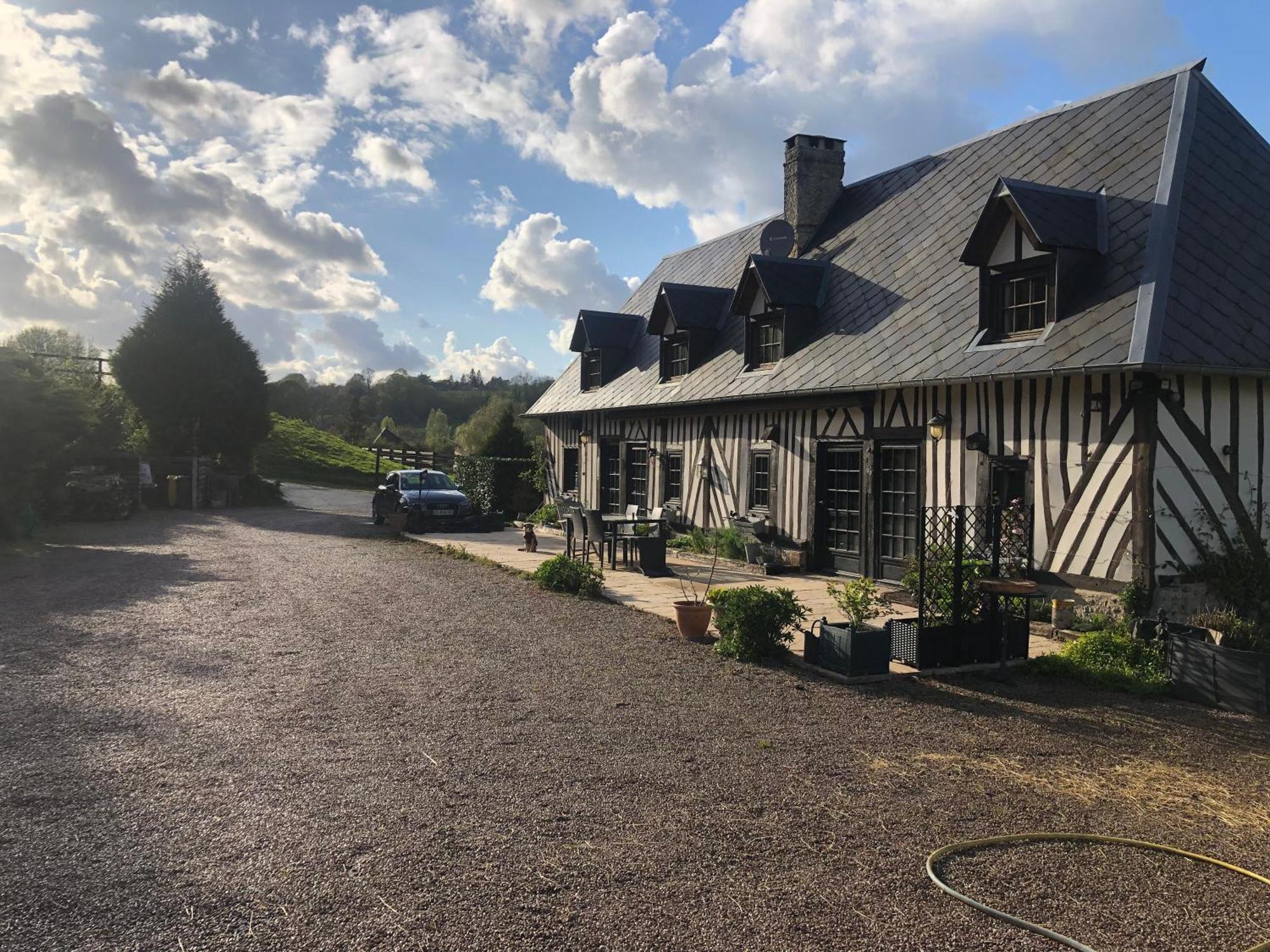 Bed and Breakfast Le Champ Des Possibles Manerbe Exteriér fotografie
