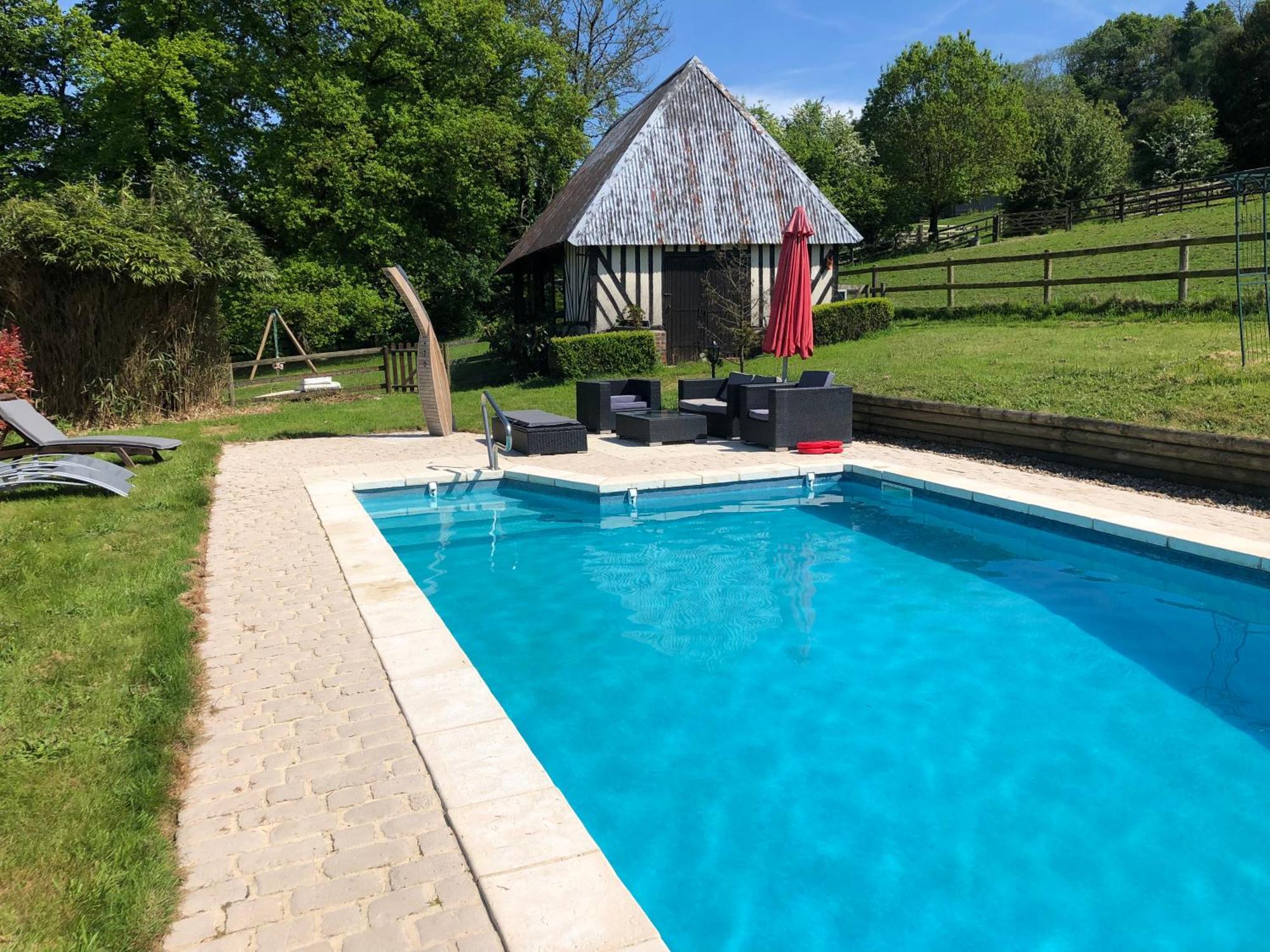 Bed and Breakfast Le Champ Des Possibles Manerbe Exteriér fotografie
